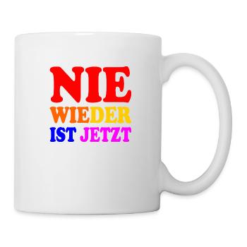 Plus jamais, c’est maintenant - Mug blanc - blanc - Droite
