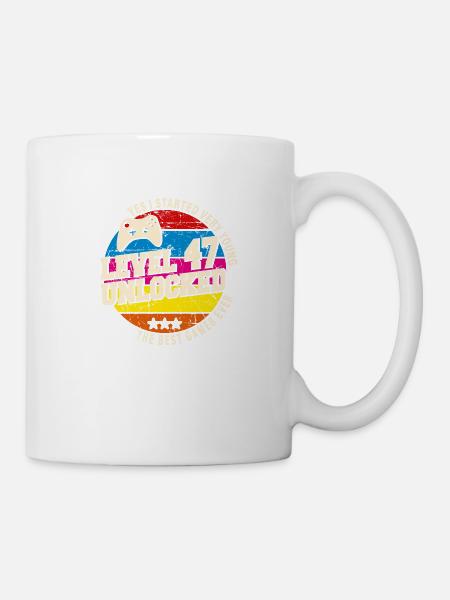 Original 1977 Vintage Niveau 47 Débloquer - Mug blanc - blanc