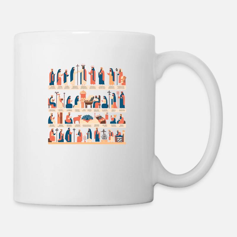 biblique 6 - Mug blanc - blanc