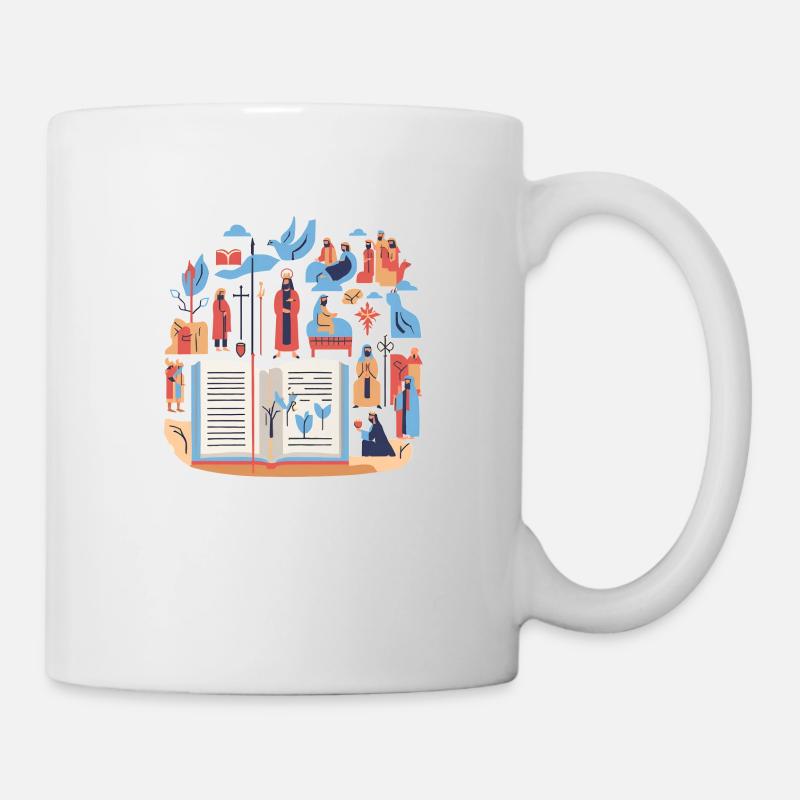 biblique 10 - Mug blanc - blanc