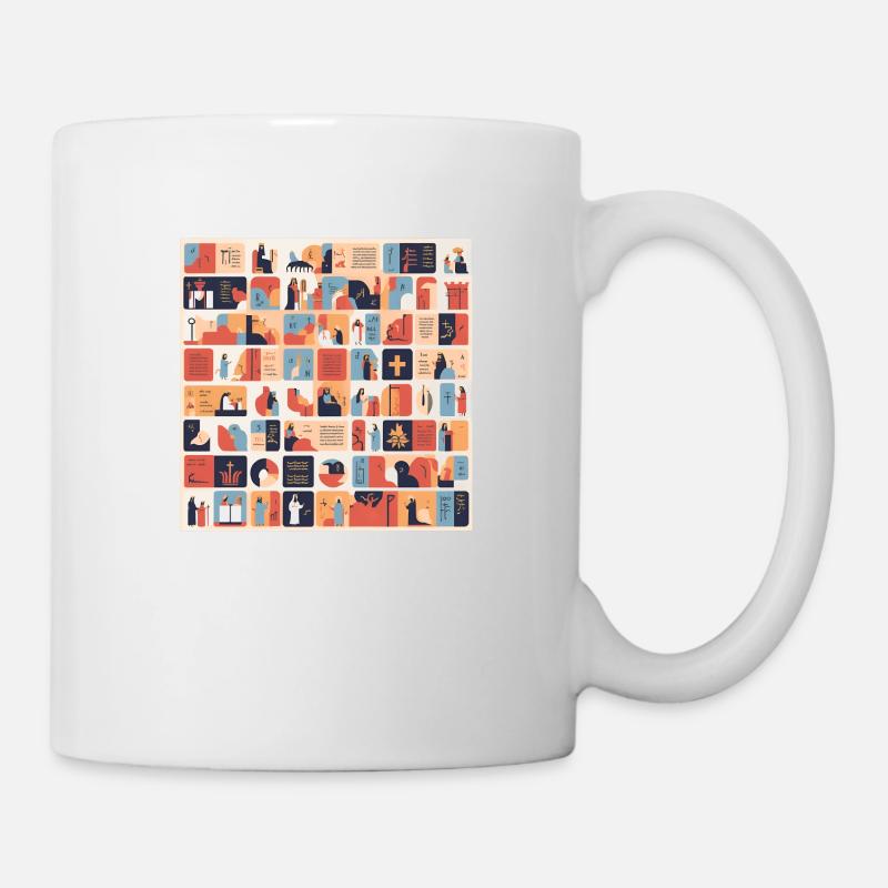 biblique 9 - Mug blanc - blanc