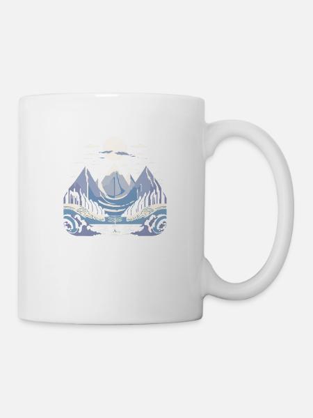valhalla 5 - Mug blanc - blanc
