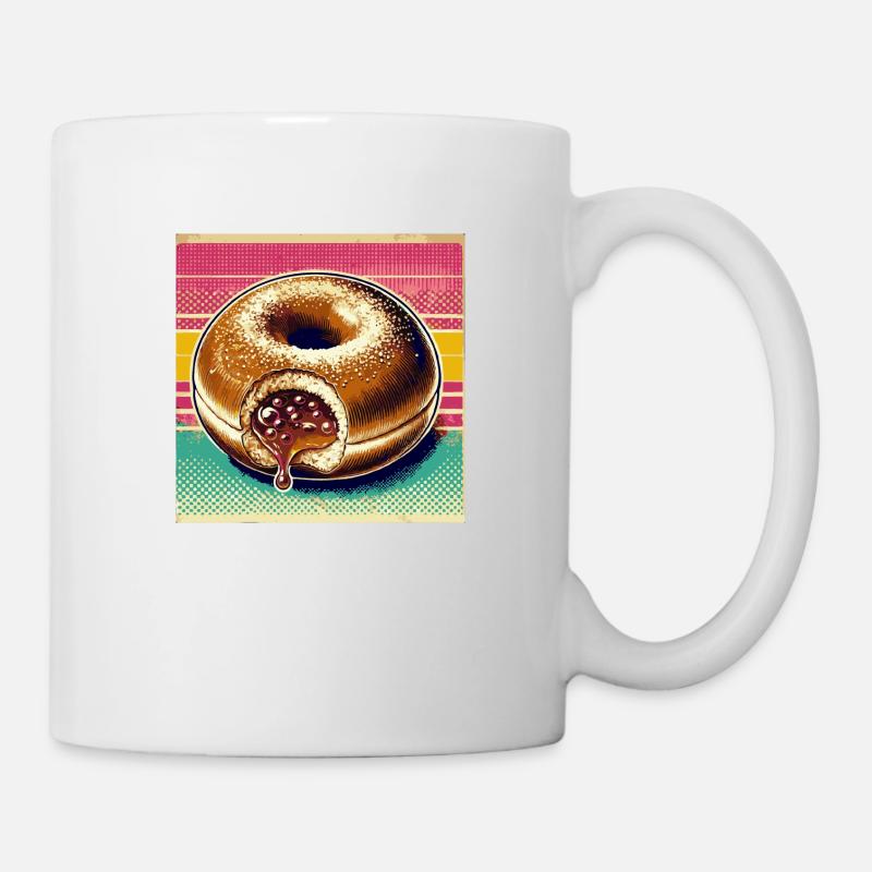 Berliner 1980s - Tasse - Weiß