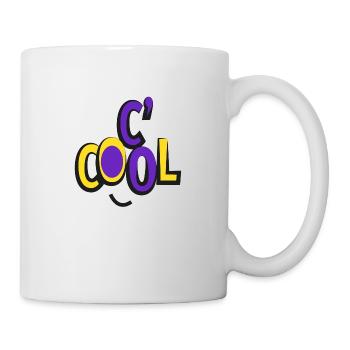 C' COOL - Mug blanc - blanc - Droite