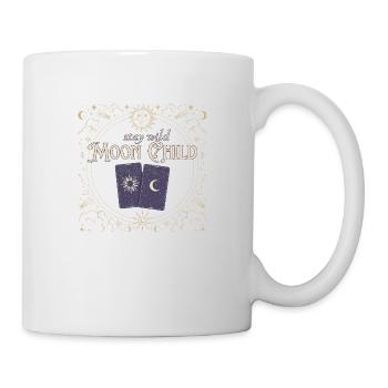 Stay wild Moon child magic witch celestial tarot - Tasse - Weiß - Rechts