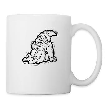 Weihnachtsmann - Tasse - Weiß - Rechts