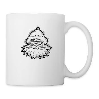 Weihnachtsmann - Tasse - Weiß - Rechts