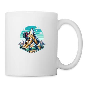 Mountain Adventure - Tasse - Weiß - Rechts