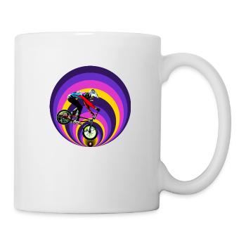 bmx - Mug blanc - blanc - Droite