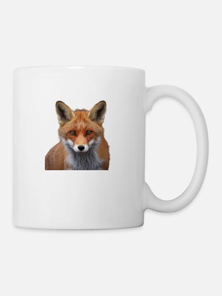 Fox - Mug - white