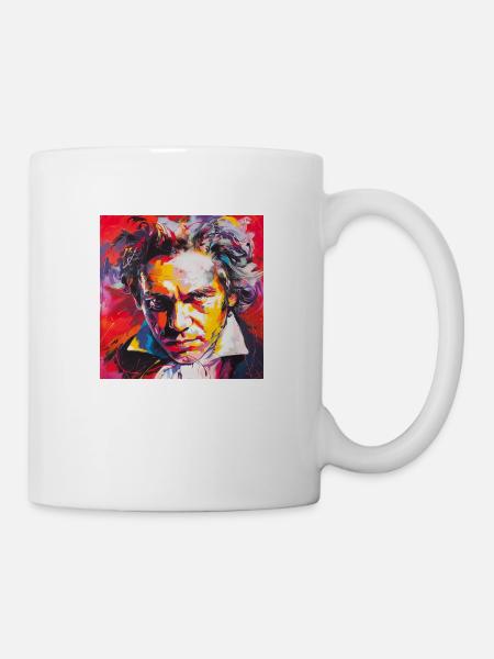 Beethoven No.1 - Tasse - Weiß