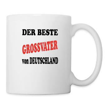 Der beste GROSSVATER - Tasse - Weiß - Rechts