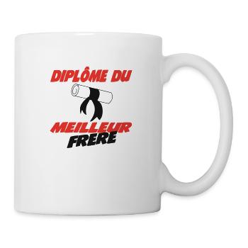 Bestes BROTHER Diplom - Tasse - Weiß - Rechts