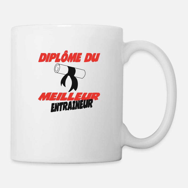 Best COACH Diploma - Mug - white
