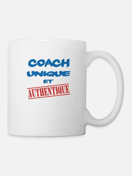 REISEBUS EINZIGARTIG - Tasse - Weiß