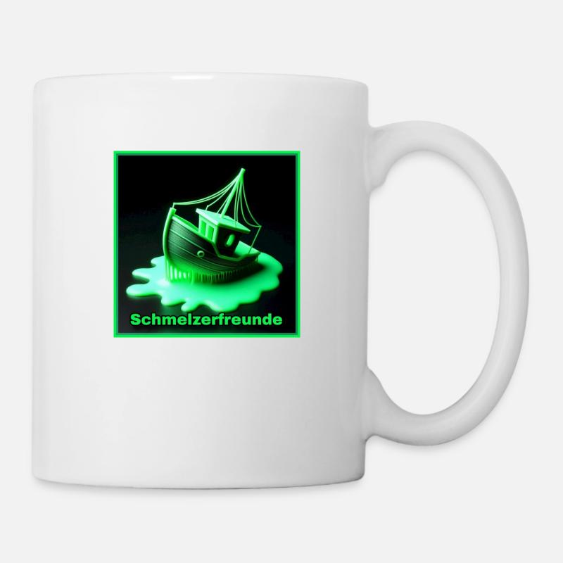 Imprimantes 3D - Schmelzerfreunde - Mug blanc - blanc