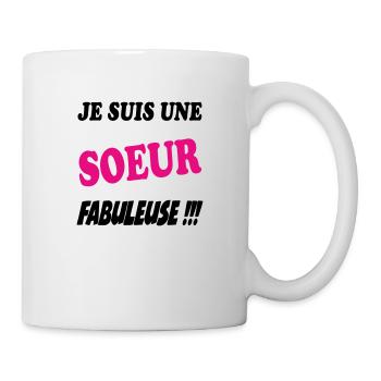 FRERE SOEUR BROTHER SISTER - Mug - white - Right