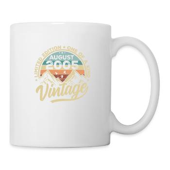 Birthday August 2005 Birthday Gift August - Mug - white - Right