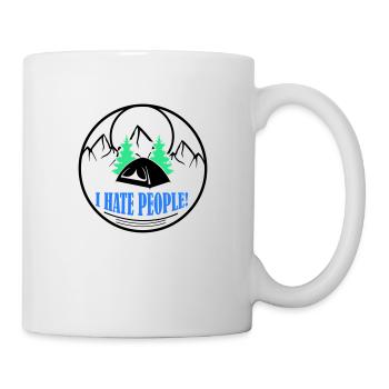 i hate people - Mug - white - Right