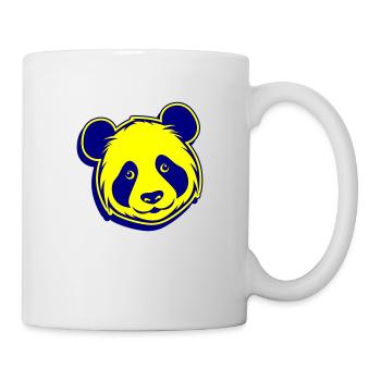 Panda Kopf - Tasse - Weiß - Rechts