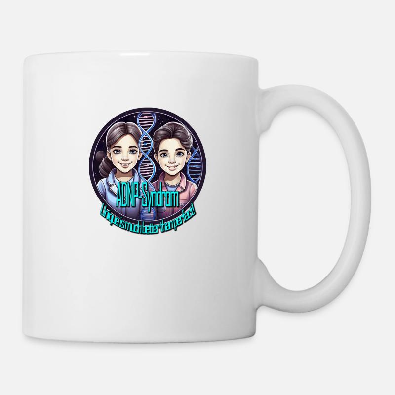 Syndrome ADNP Adolescents - Mug blanc - blanc