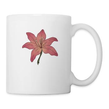 Lily Flower - Mug - white - Right