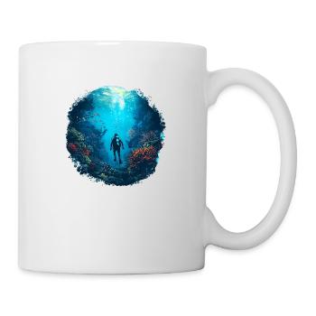 La plongée n’est pas seulement un passe-temps - Mug blanc - blanc - Droite