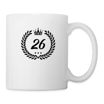 wappen 26 - Tasse - Weiß - Rechts