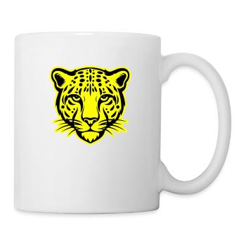 Cheetah Head - Mug - white - Right