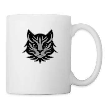 Cat Portrait Head - Mug - white - Right