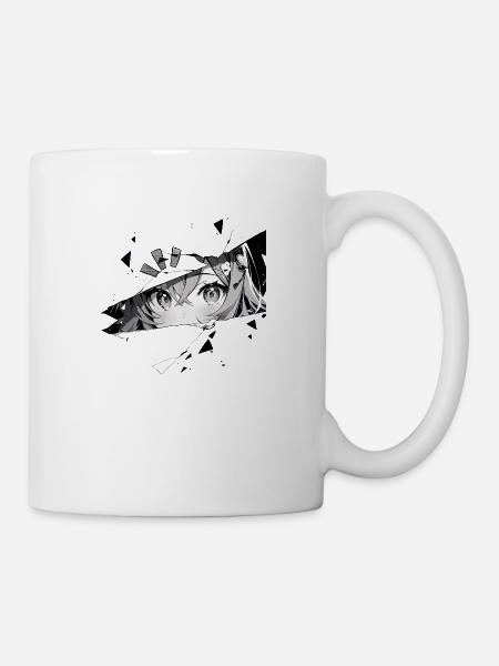 Anime face 2.0 - Tasse - Weiß