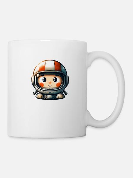 Bébé Astronaute - Exploration Ludique - Mug blanc - blanc