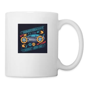 Car Signals - Tasse - Weiß - Rechts