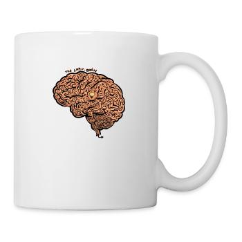 Laby Brain - Mug blanc - blanc - Droite