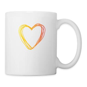 besti - friends - Tasse - Weiß - Rechts