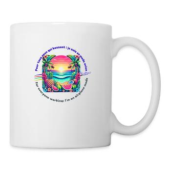 Urlaub ohne WLAN - Tasse - Weiß - Rechts