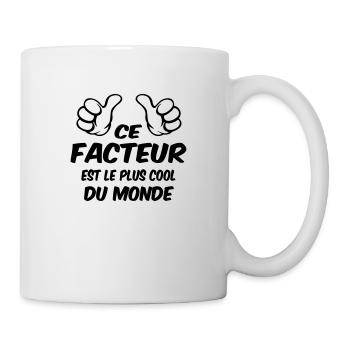 BESTER FAKTOR - Tasse - Weiß - Rechts