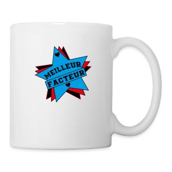 MEILLEUR FACTEUR - Mug blanc - blanc - Droite