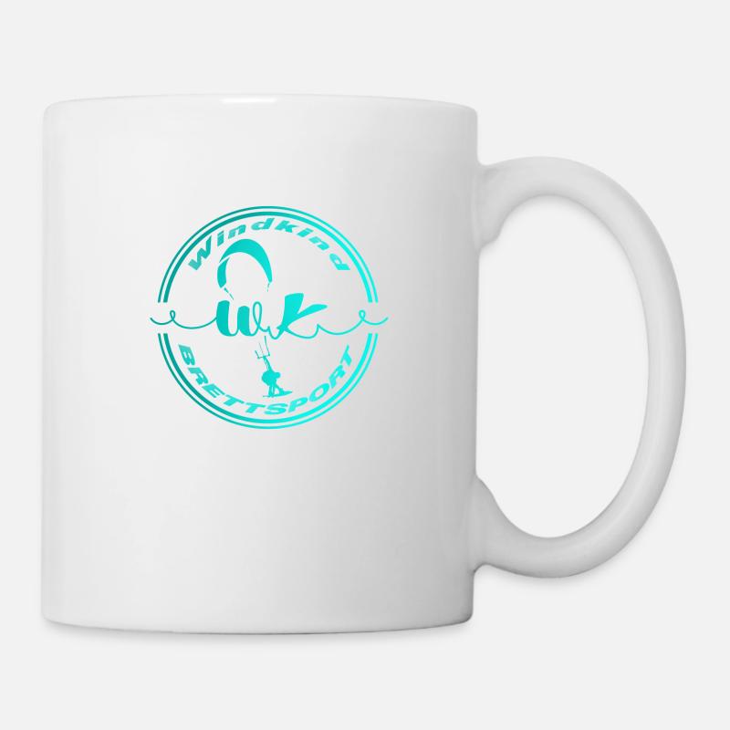 Kitesurfen - Tasse - Weiß