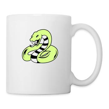 snake 02 - Tasse - Weiß - Rechts
