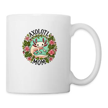 Maman axolotl - Mug blanc - blanc - Droite