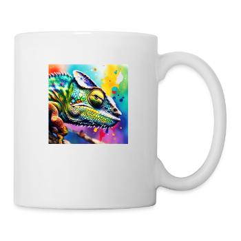 Couleur caméléon - Mug blanc - blanc - Droite