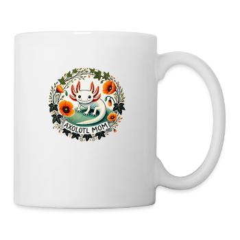 Maman axolotl - Mug blanc - blanc - Droite