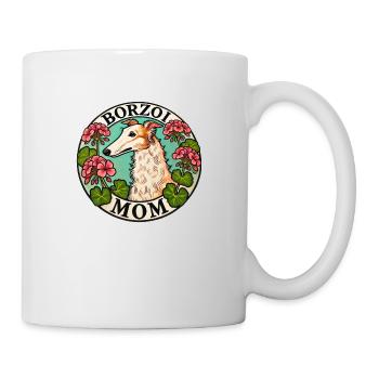 Barsoi Mama - Tasse - Weiß - Rechts