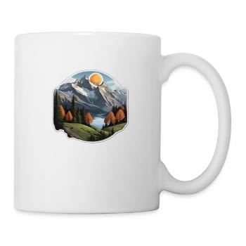 Swiss Mountains - Mug - white - Right