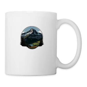 Swiss Mountains - Mug - white - Right