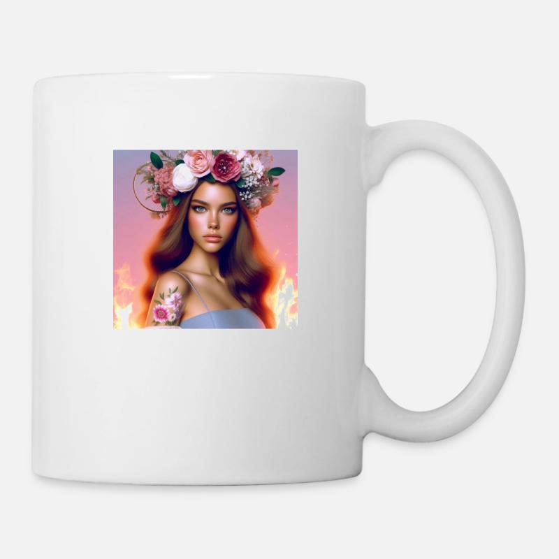 Belle. - Mug blanc - blanc