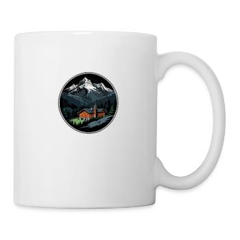 Swiss Mountains - Mug - white - Right