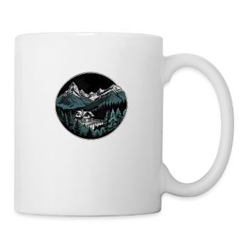 Swiss Mountains - Mug - white - Right