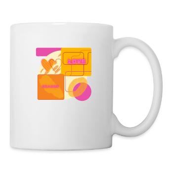 Jahreszeit für die Liebe - Tasse - Weiß - Rechts